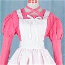 sweet pink and white Maid Costume (98)