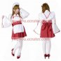 New product Sweet red and white Maid Costume (105)