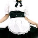 New product lovely black and white Maid Costume (110)