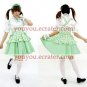New product Attractive Unique green Maid Costume (113)