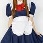 New product Attractive Unique dark blue Maid Costume (114)