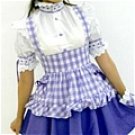 New product  Sweet blue cosplay Maid Costume (117)