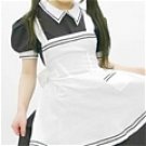New product  lovely black and white Maid Costume (122)