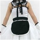 New product  Sweet white and black Maid Costume (124)