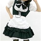New product   Sweet balck copaly Maid Costume (139)