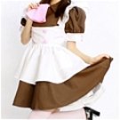 New product   Sweet brown cosplay Maid Costume (141)