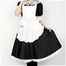 New product Lovely black cosplay Maid Costume (144)