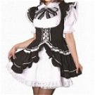 New product  Sweet black lolita cosplay Maid Costume (149)