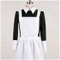 New product  long black cosplay Maid Costume (155)