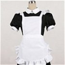 New product   Black and white apron cosplay Maid Costume (157)
