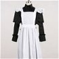 New product  Long black and white apron cosplay Maid Costume (161)
