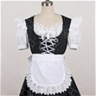 New product   Black dots cosplay Maid Costume (162)