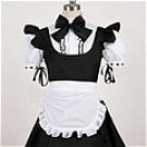 New product   white and black lolita Maid Costume (164)