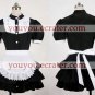 New product  Black and white apron lolita Maid Costume (165)