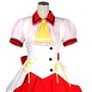 New product  Red and white cosplay Maid Costume (170)