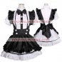 New product Black Satin cosplay  Maid Costume (171)