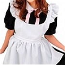 New product   Sweet black cosplay Maid Costume (Akagawa)
