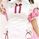 New product   Pink cosplay lolita Maid Costume (Cytheria)