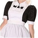 New product  lovely blcak cosplay Maid Costume (Daphne)