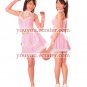 New product Sexy pink cosplay Maid Costume (Dolores)
