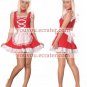 New product Sexy red cosplay Maid Costume (Ilien)