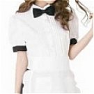 New product  Lovely white and black skirt Maid Costume (Jocelyn)