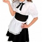 New product  Lovely black and white cosplay Maid Costume (Kikuthi)