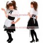 New product Lovely black and white cosplay Maid Costume (Kikuthi)