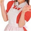 New product   Beautiful red cosplay Maid Costume (Letitia)