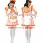 New product Lovely orange cospaly Maid costume (Luz)