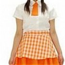 New product   lovely orange cosplay Maid costume (Lyani)