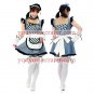 New product Sweet blue cosplay Maid Costume (Meido)