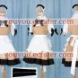 New product Lovely nude and white Maid Costume (Miriam)