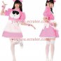 New product Love Pink cosplay Maid Costume (Nydia)