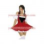 New product Beautiful red cosplay Maid Costume (Paige)