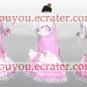 New product Pink and white cosplay Maid Costume (Ribbon)