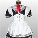 New product   Sweet black cosplay Maid Costume (Sailor)