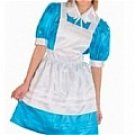 New product  Sweet blue and white cosplay Maid Costume (Uruka)