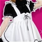 New product   Lovely black cosplay Maid Costume (Valerie)
