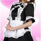 New product Black lolita cosplay Maid Costume (Vera)