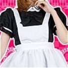 New product  Beautiful black cosplay Maid Costume (Verna)