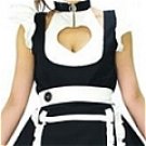 New product   Sexy black cosplay Maid Costume (Violet)