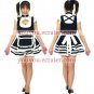 New product Sexy black cosplay Maid Costume (Violet)