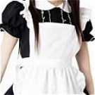 New product  lovely black with white apron Maid Costume (Winifred)