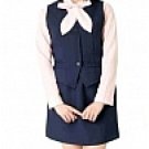 New product  Office Uniform blue Hannah Cosplay Costume