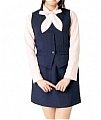 New product  Office Uniform blue Hannah Cosplay Costume
