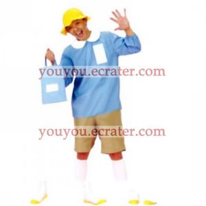 New product   Blue Kidergarden School Uniform Cosplay boy Costume