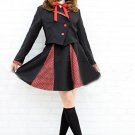 New product  Black and red School Uniform Cosplay girl Costume