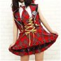 New product   Red School Uniform Cosplay girl Costume
