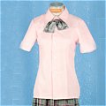 New product   Short Sleeves light pink School Uniform Cosplay Costume